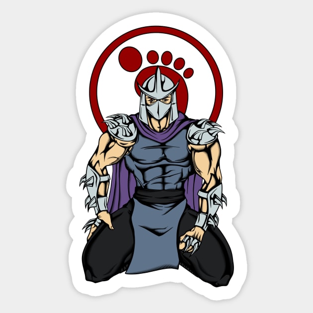 The Shredder! Sticker by MauryAraya316